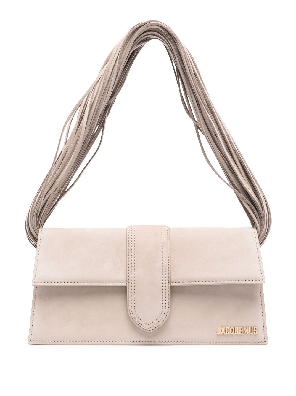 Jacquemus Le Bambino long Ficiu shoulder bag - Neutrals von Jacquemus