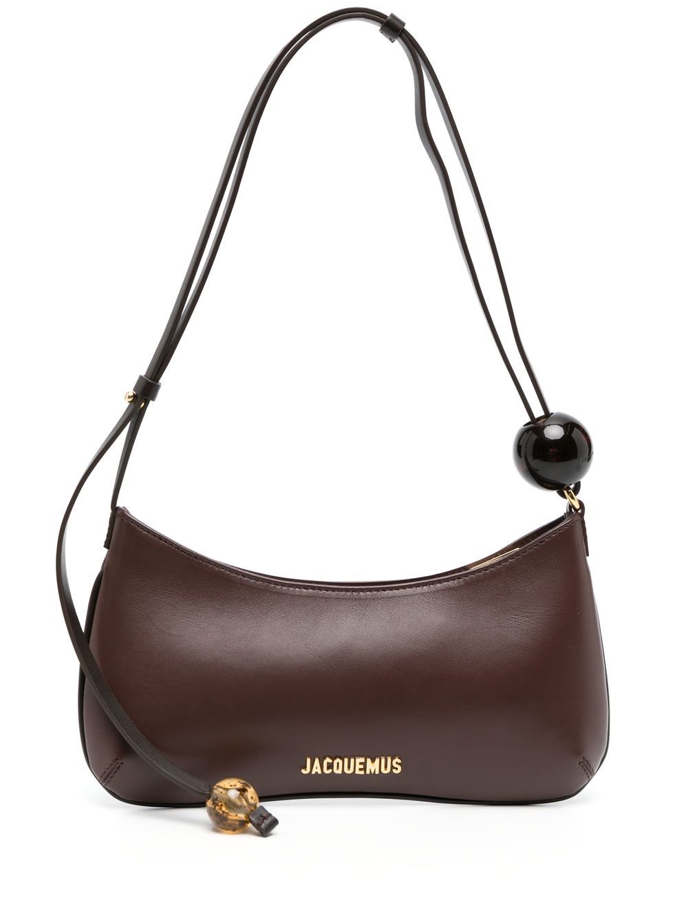 Jacquemus Le Bisou Perle shoulder bag - Brown von Jacquemus