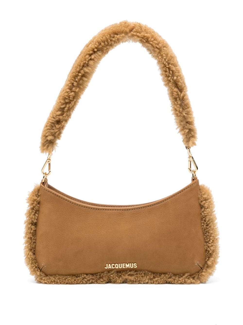 Jacquemus Le Bisou doux shoulder bag - Brown von Jacquemus