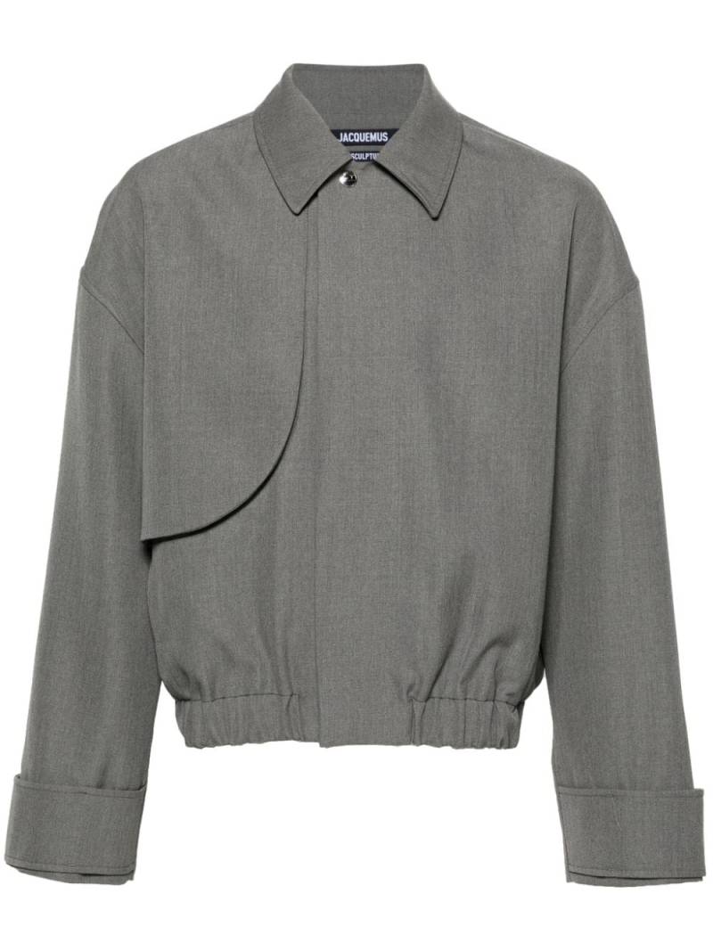 Jacquemus Le Blouson Salti bomber jacket - Grey von Jacquemus