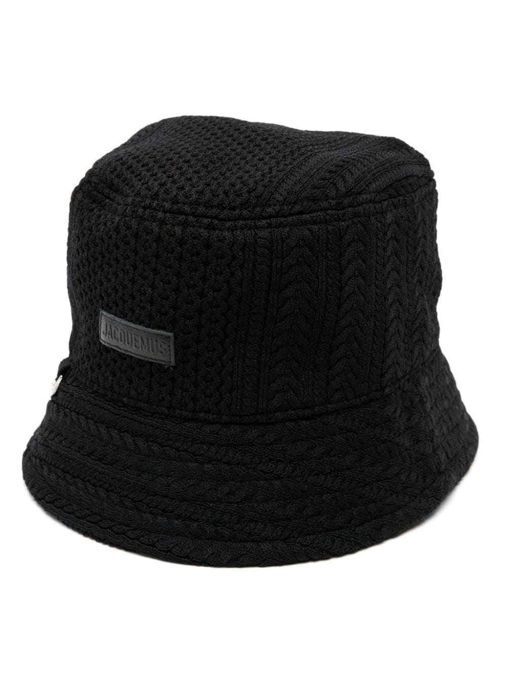 Jacquemus Le Bob Belo bucket hat - Black von Jacquemus