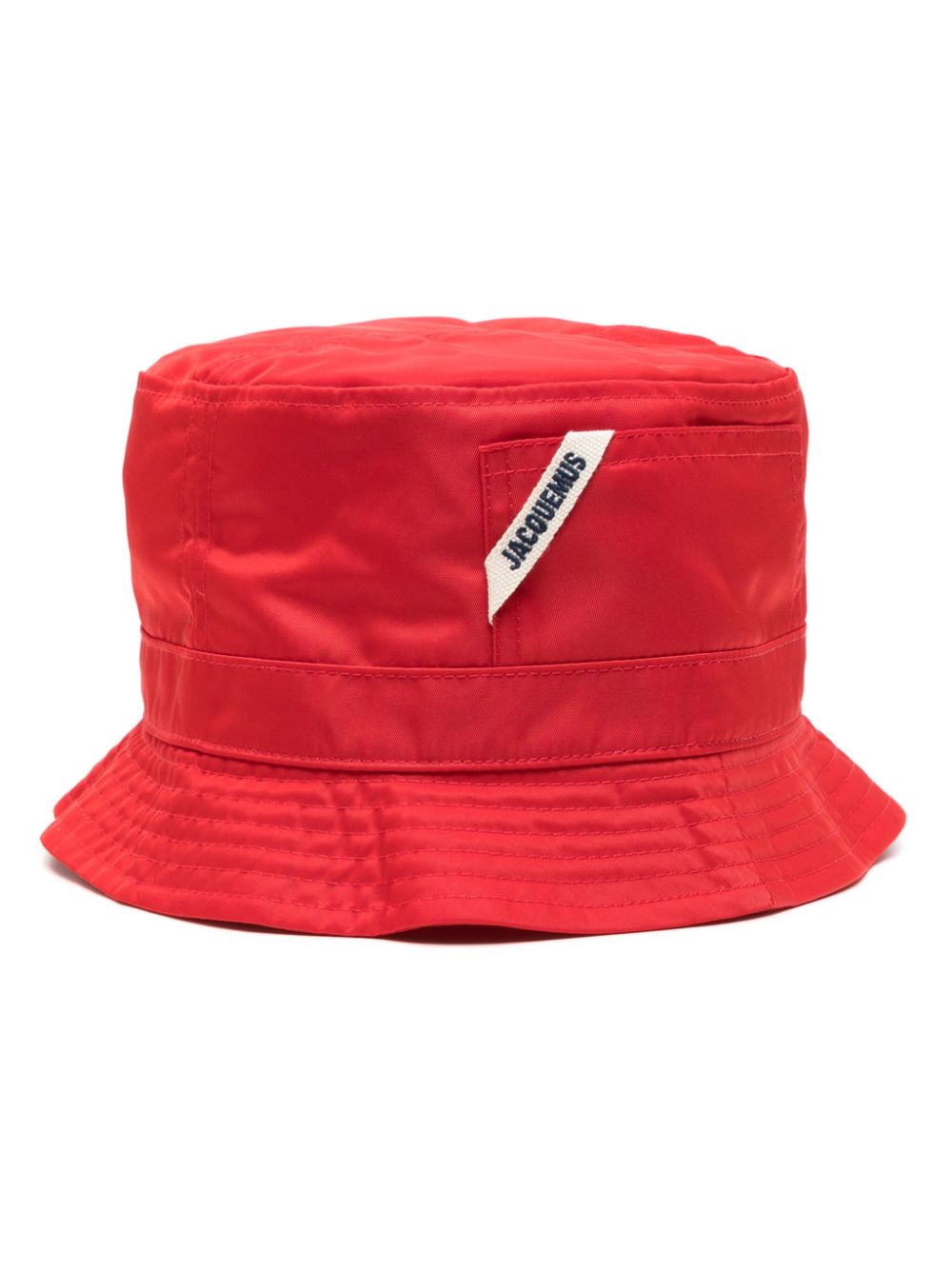 Jacquemus Le Bob Ovalie bucket hat - Red von Jacquemus