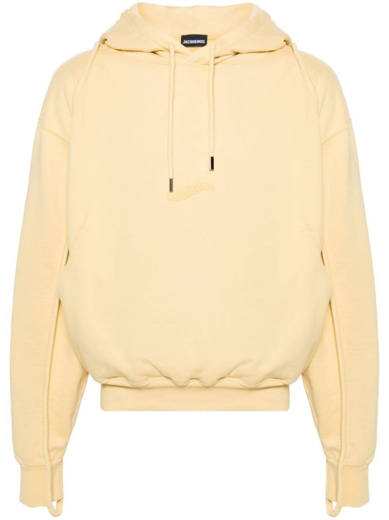 Jacquemus Le Camargue organic cotton hoodie - Yellow von Jacquemus