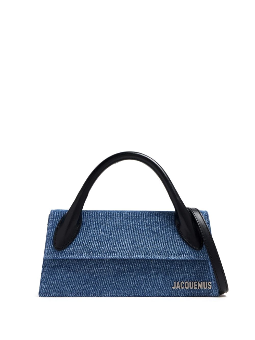 Jacquemus Le Chiquito Long denim bag - Blue von Jacquemus