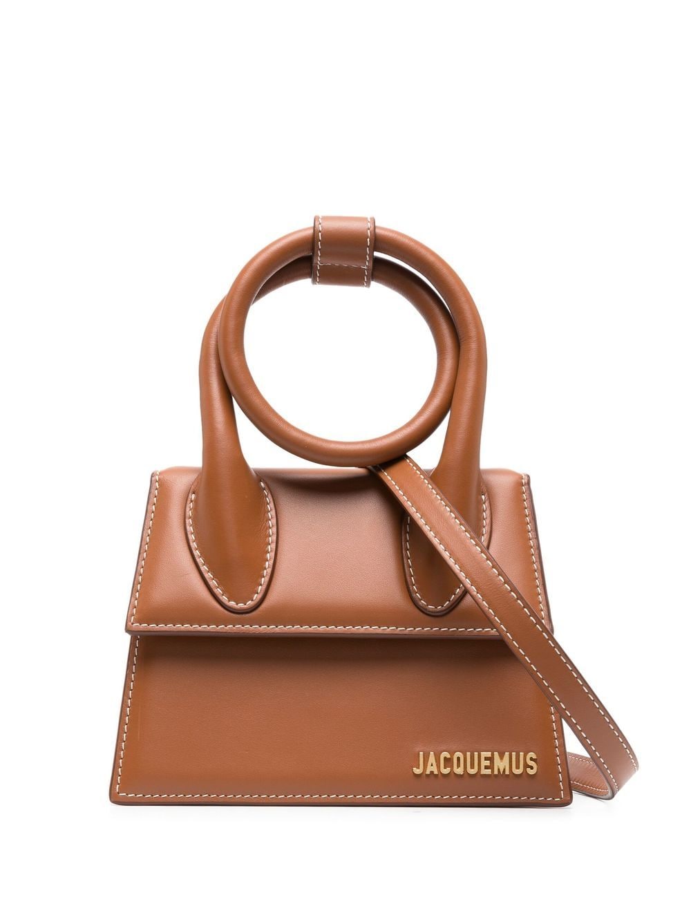 Jacquemus Le Chiquito Noeud tote bag - Brown von Jacquemus