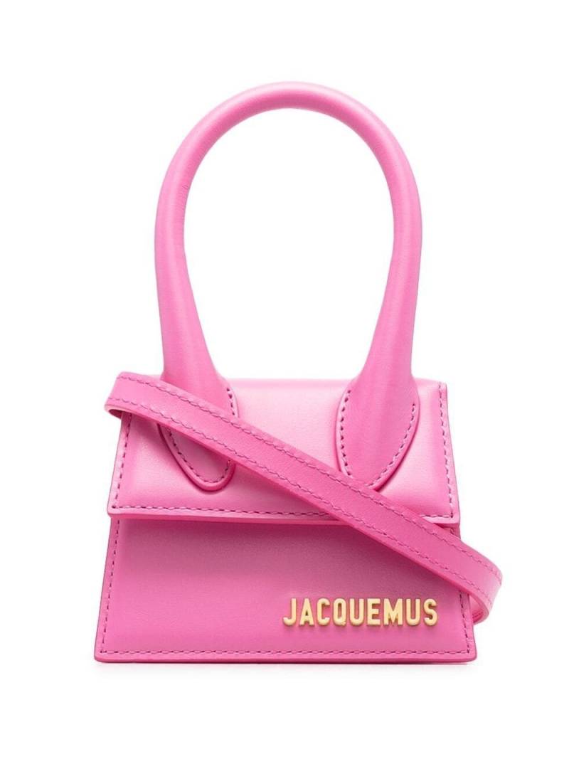 Jacquemus Le Chiquito leather tote bag - Pink von Jacquemus