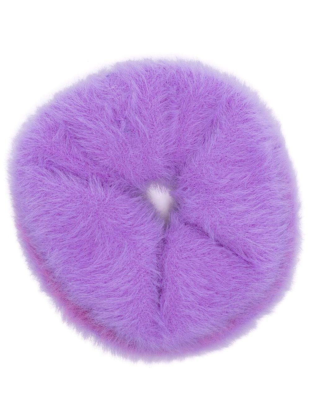 Jacquemus Le ChouChou plush hair scrunchie - Purple von Jacquemus