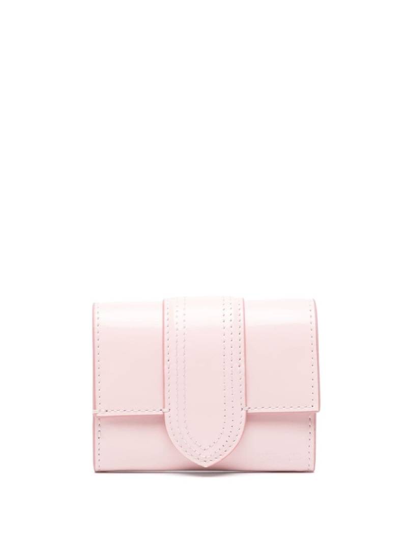 Jacquemus Le Compact Bambino leather wallet - Pink von Jacquemus