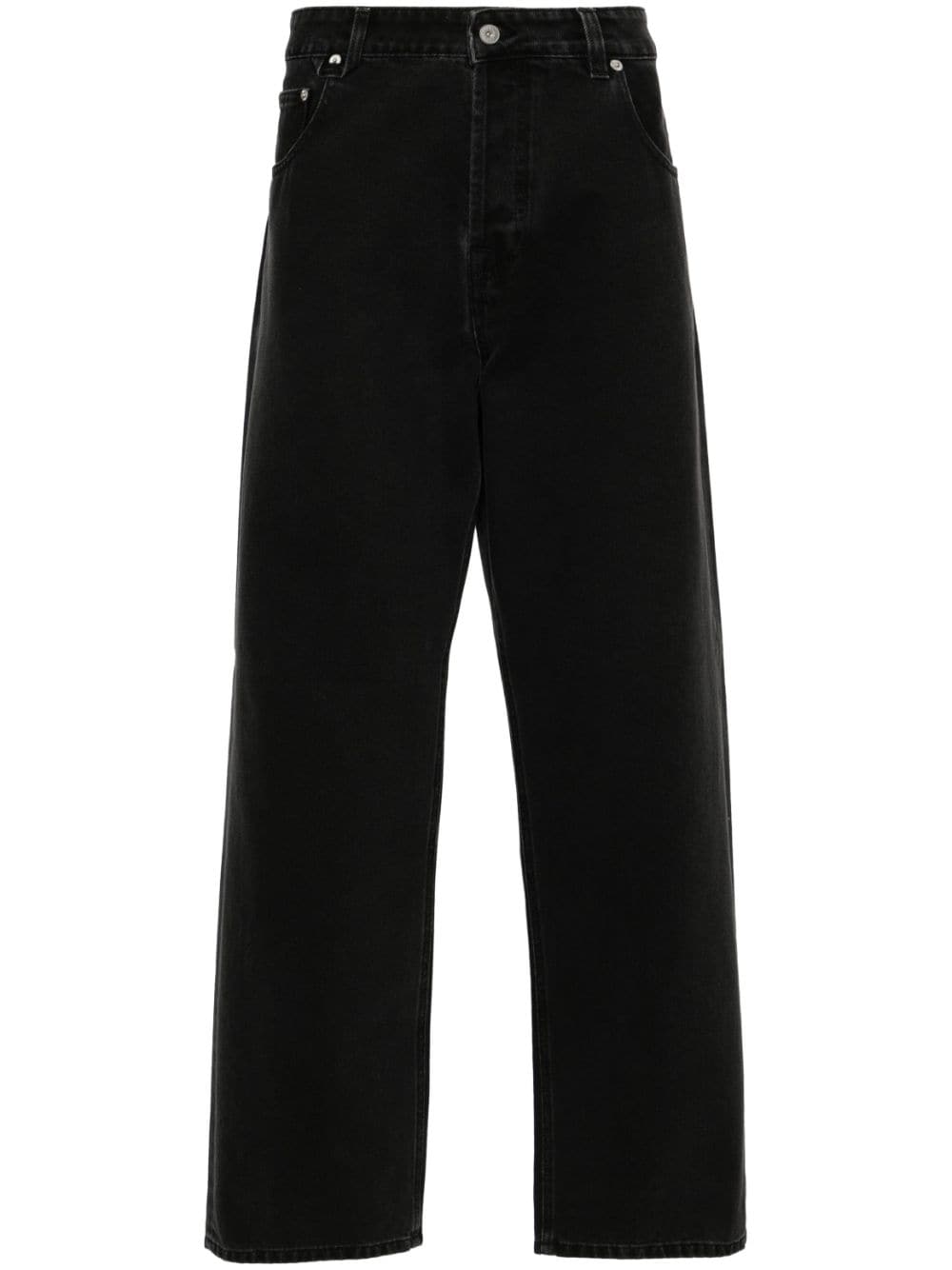 Jacquemus Le De Nîmes wide-leg jeans - Black von Jacquemus