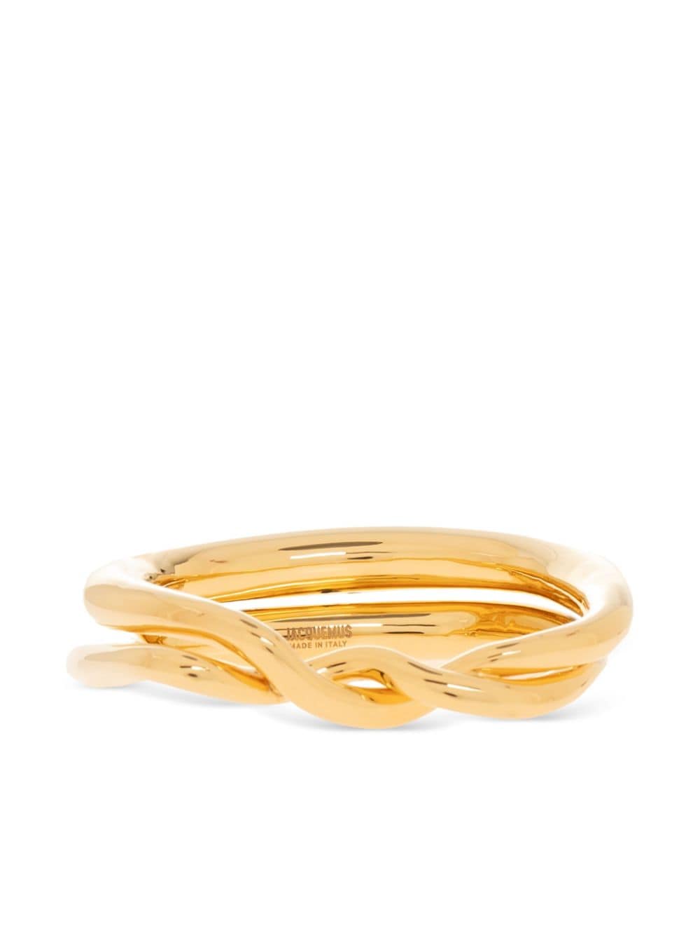 Jacquemus Le Nodi twisted bracelet - Gold von Jacquemus