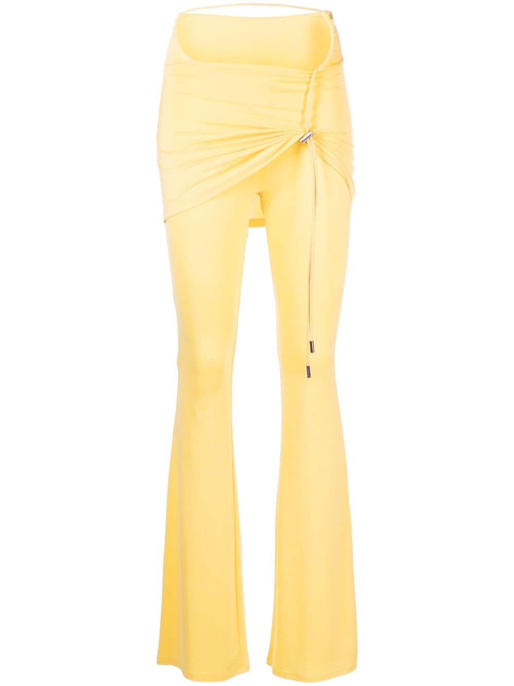 Jacquemus Le Pantalon Espelho skirt trousers - Yellow von Jacquemus
