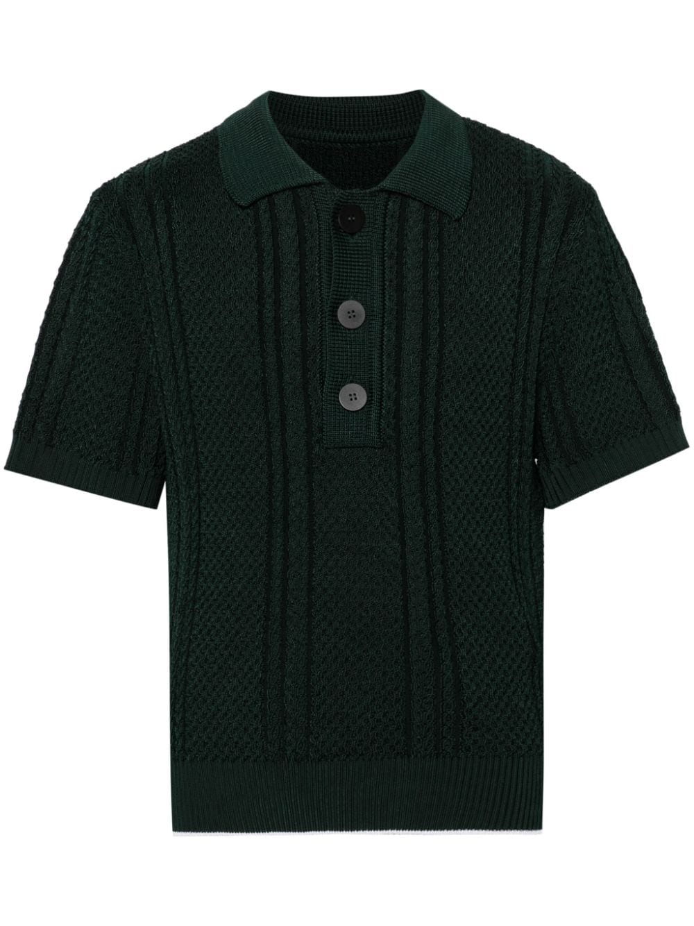 Jacquemus Le Polo Belo polo shirt - Green von Jacquemus