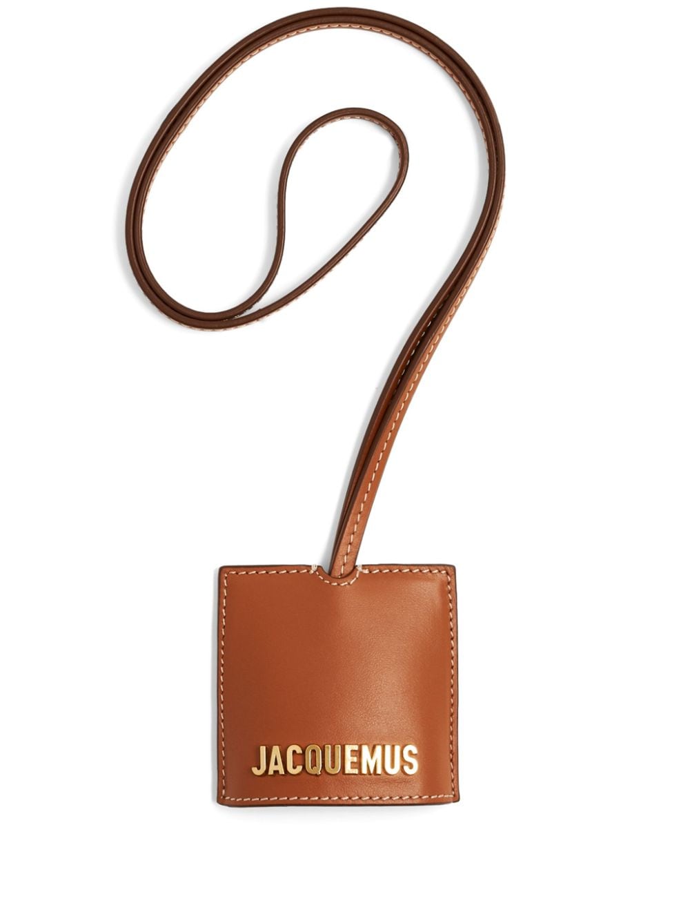 Jacquemus Le Porte Clés Bagage keychain - Brown von Jacquemus