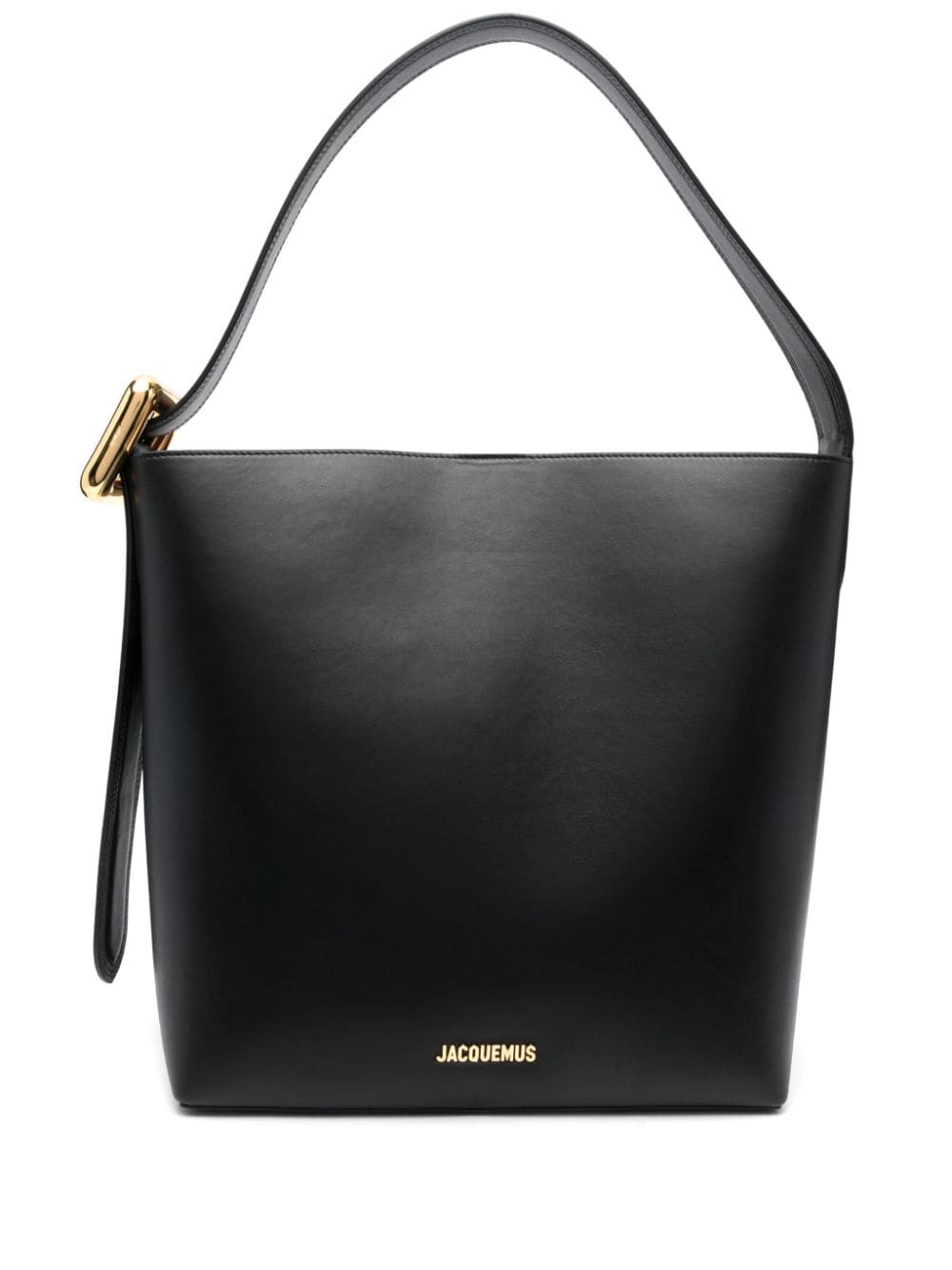 Jacquemus Le Regalo leather bucket bag - Black von Jacquemus