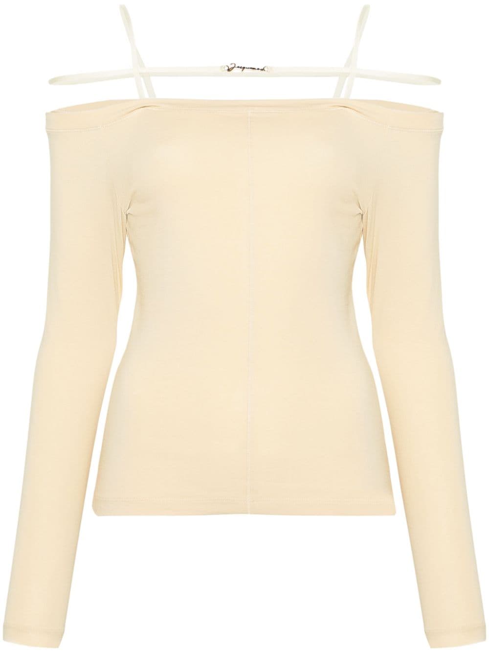 Jacquemus Le Sierra off-shoulder top - Neutrals von Jacquemus