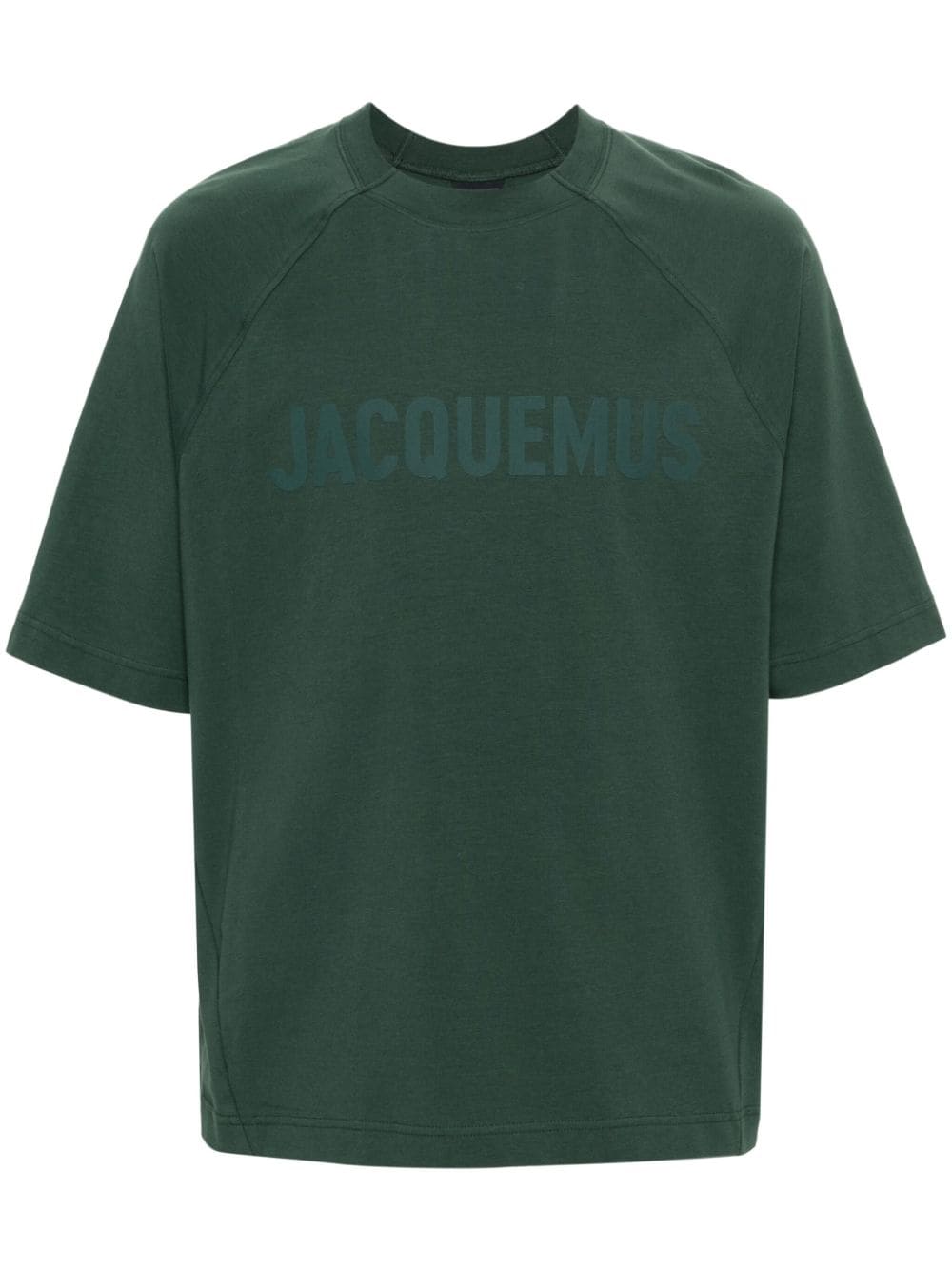 Jacquemus Le T-shirt Typo top - Green von Jacquemus