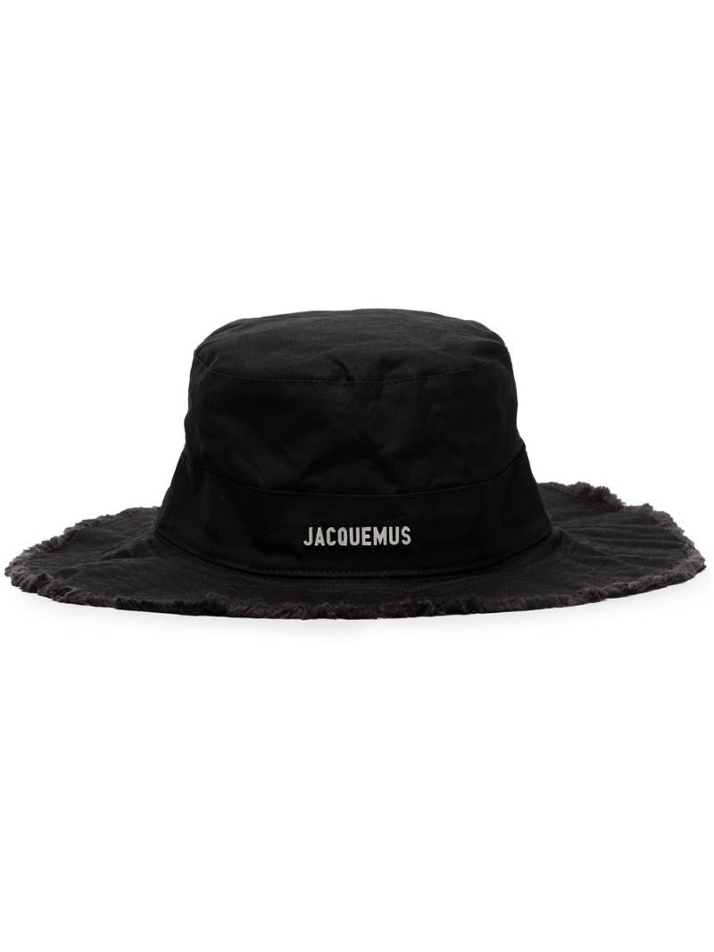 Jacquemus Le Bob Artichaut bucket hat - Black von Jacquemus