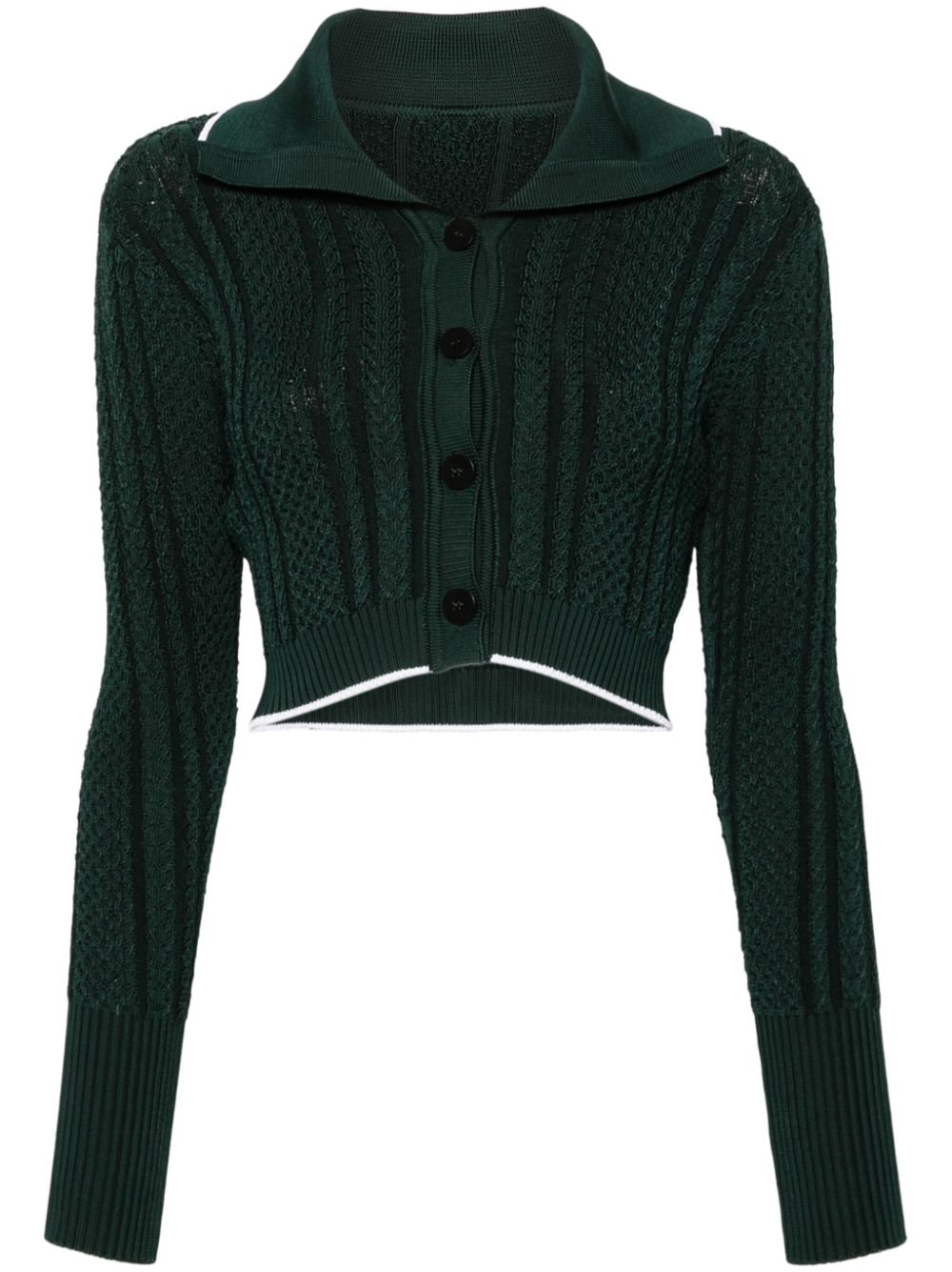 Jacquemus Le cardigan Bela jacket - Green von Jacquemus