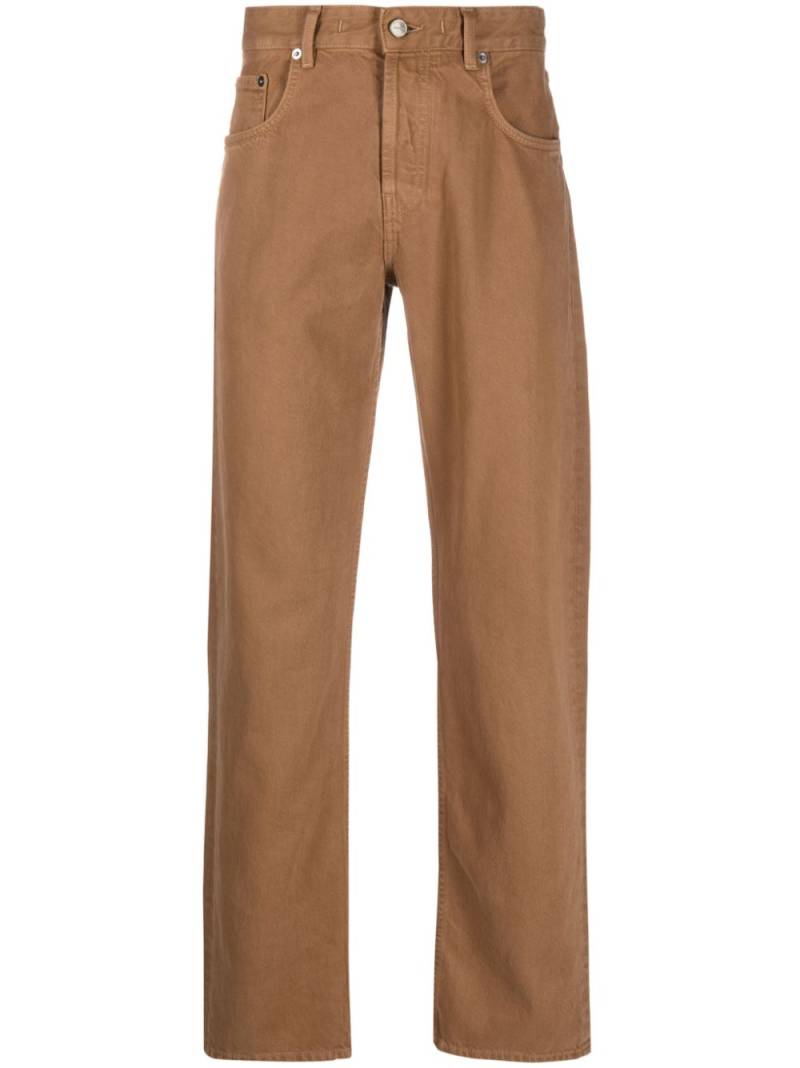 Jacquemus Le de Nîmes Fresa straight-leg jeans - Brown von Jacquemus