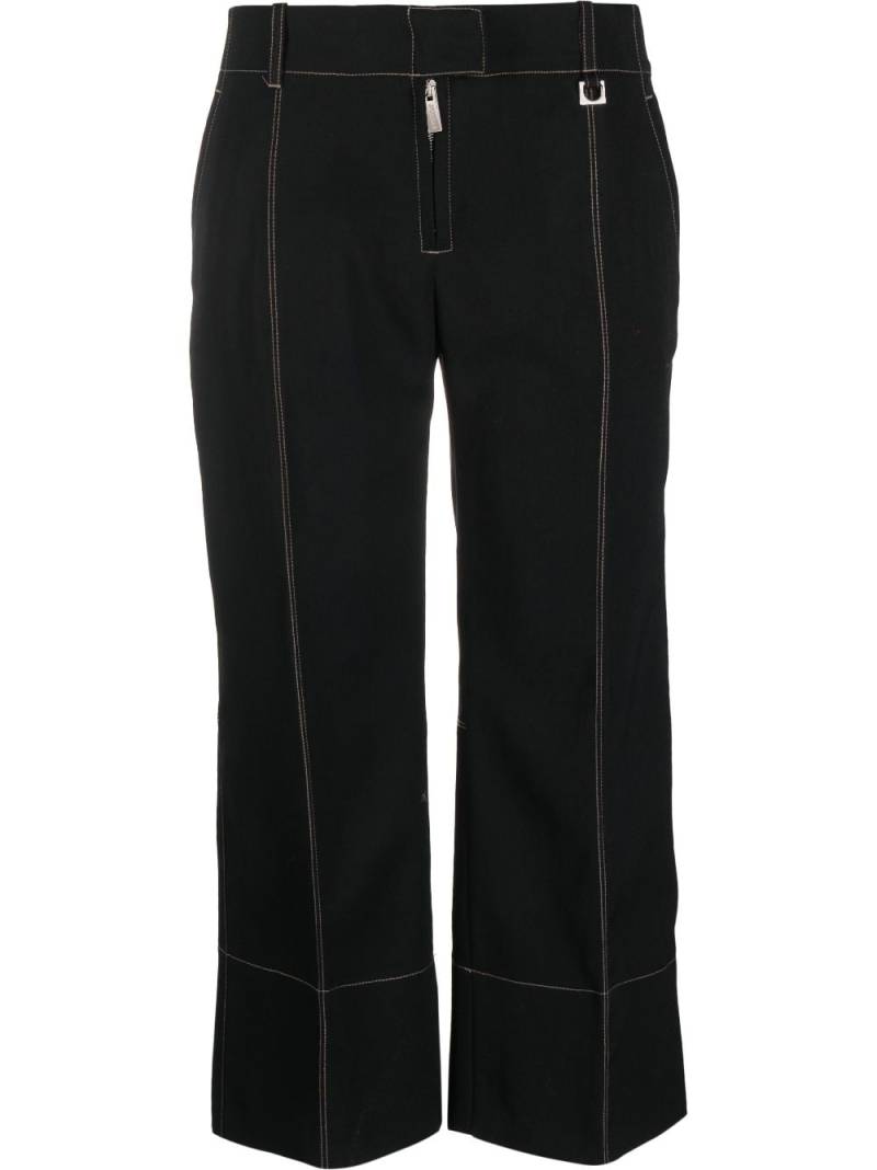 Jacquemus Le pantalon Areia cropped trousers - Black von Jacquemus