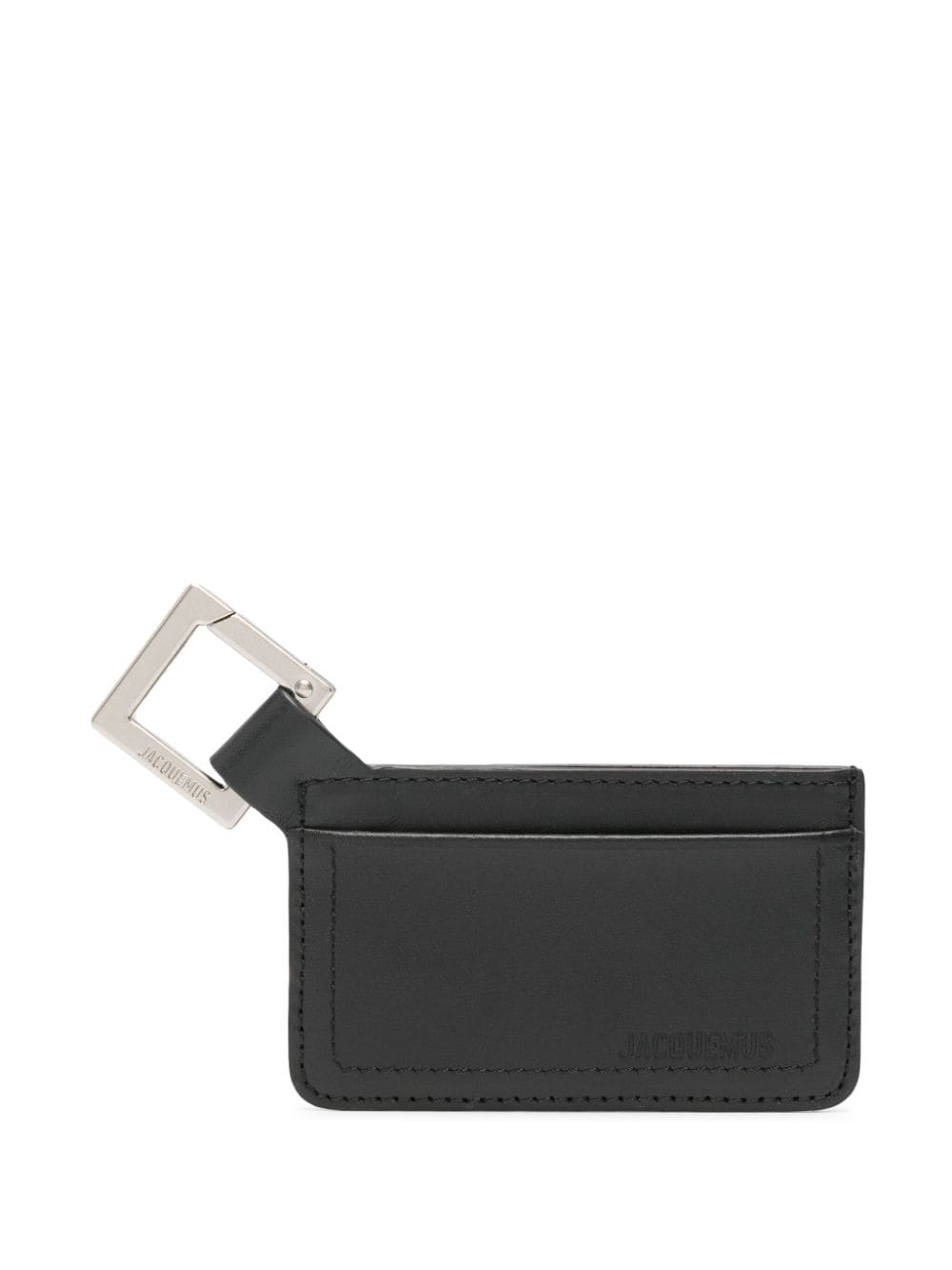 Jacquemus Le porte-cartes Cuerda leather cardholder - Black von Jacquemus