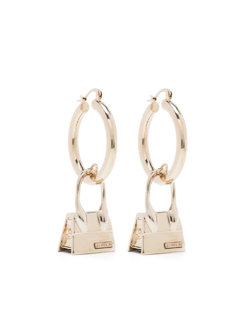 Jacquemus Les Creoles Chiquito hoop earrings - Gold von Jacquemus