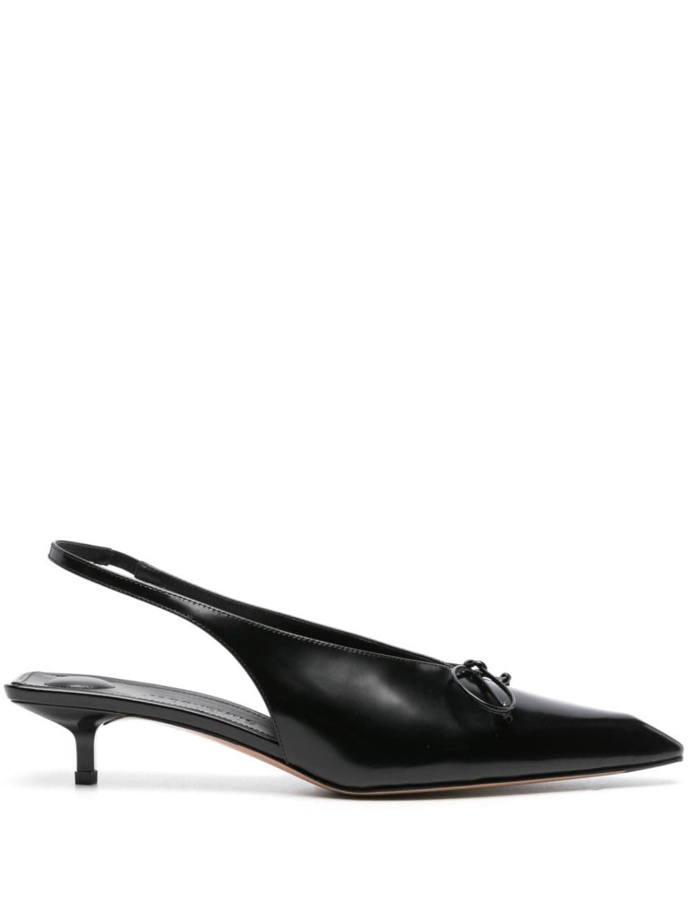 Jacquemus Les Slingbacks Cubisto 40mm pumps - Black von Jacquemus