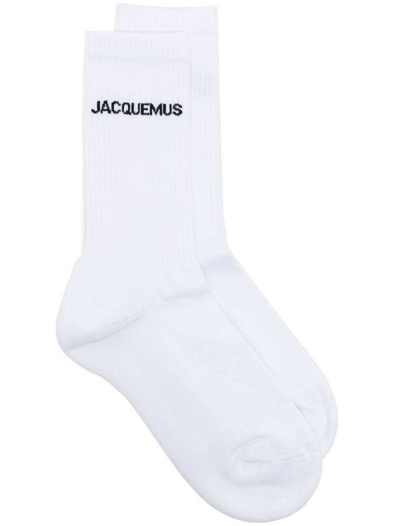 Jacquemus Les chaussettes Jacquemus socks - White von Jacquemus