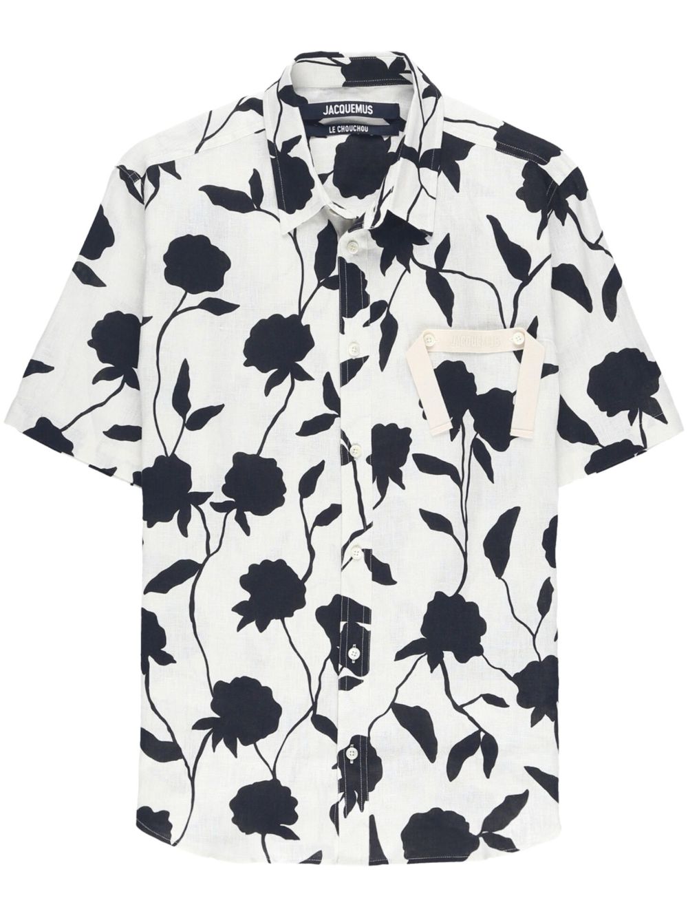 Jacquemus Melo floral-print shirt - White von Jacquemus