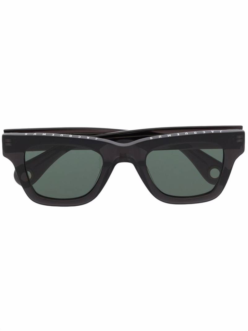 Jacquemus Nocio D-frame sunglasses - Black von Jacquemus