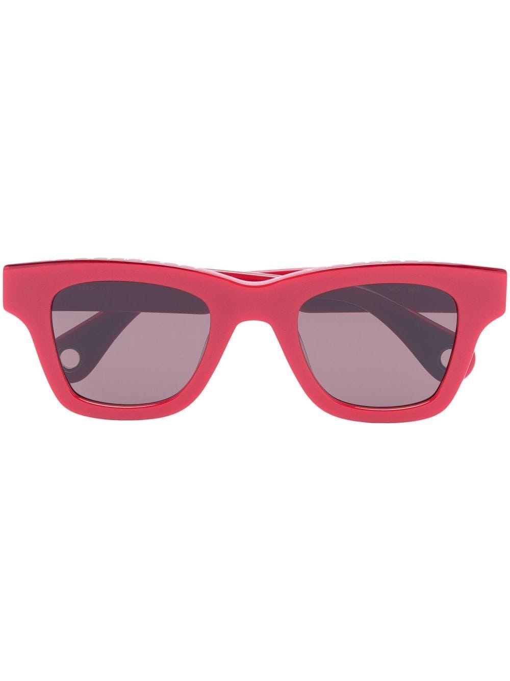 Jacquemus Nocio D-frame sunglasses - Red von Jacquemus