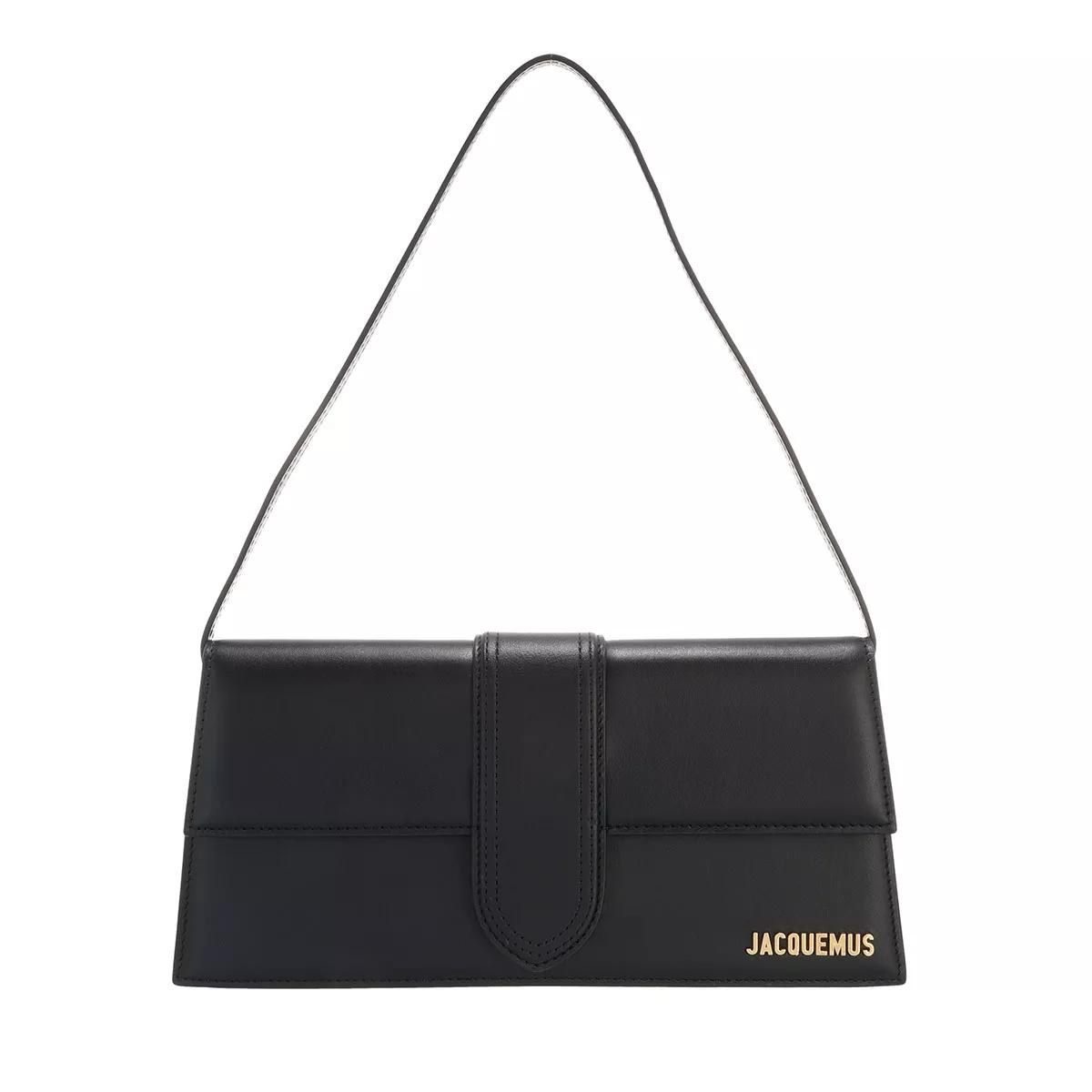 Jacquemus Schultertasche - Le Bambino Long Shoulder Bag Leather - Gr. unisize - in Schwarz - für Damen Jacquemus Schultertasche - Le Bambino Long Shoulder Bag Leather - Gr. unisize - in Schwarz - für Damen von Jacquemus