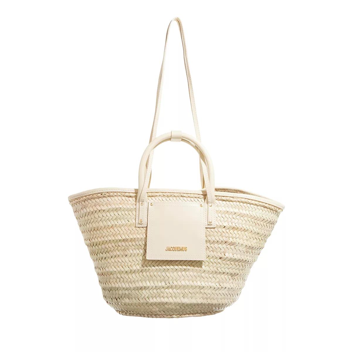 Jacquemus Schultertasche - Le Panier Soli - Gr. unisize - in Beige - für Damen Jacquemus Schultertasche - Le Panier Soli - Gr. unisize - in Beige - für Damen von Jacquemus