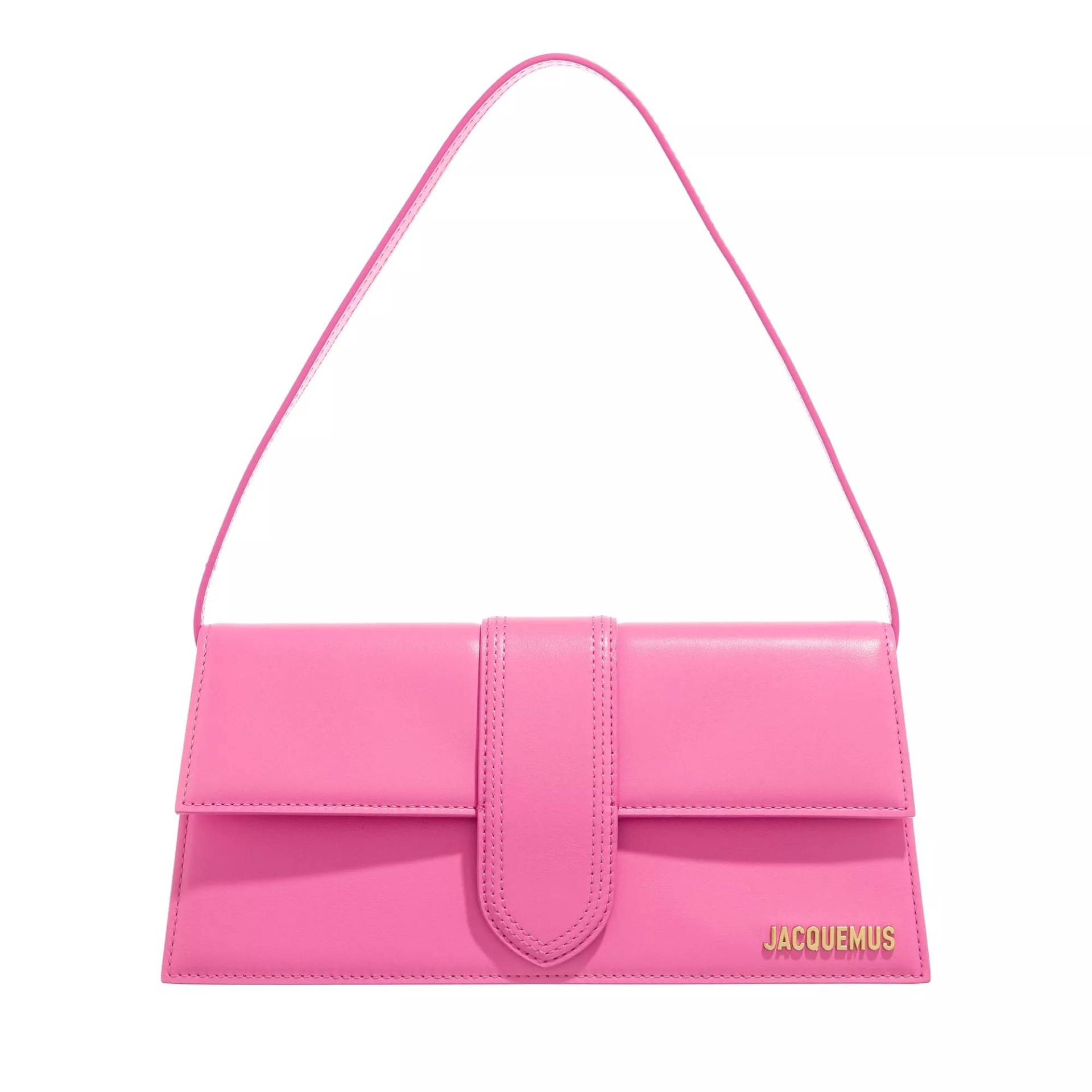 Jacquemus Umhängetasche - Le Bambino Long Shoulder Bag Leather - Gr. unisize - in Rosa - für Damen von Jacquemus