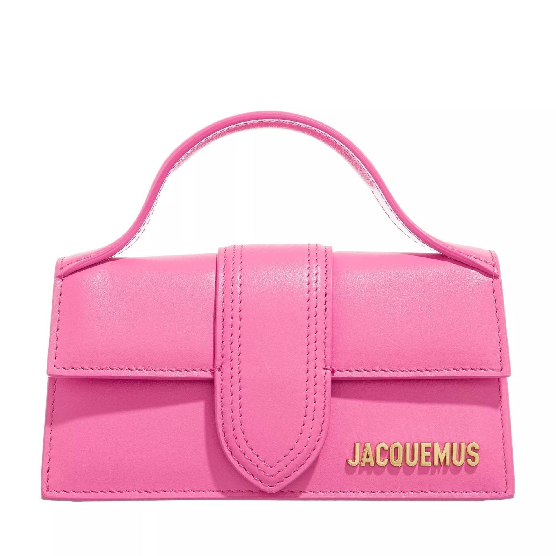 Jacquemus Umhängetasche - Le Bambino Mini Flap Bag - Gr. unisize - in Rosa - für Damen von Jacquemus