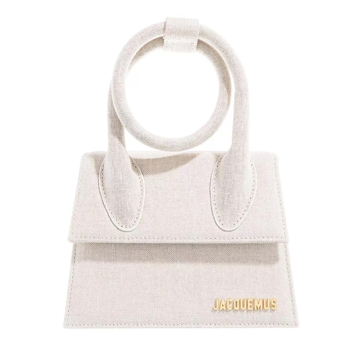 Jacquemus Schultertasche - Le Chiquito Noeud Coiled Handbag - Gr. unisize - in Beige - für Damen Jacquemus Schultertasche - Le Chiquito Noeud Coiled Handbag - Gr. unisize - in Beige - für Damen von Jacquemus