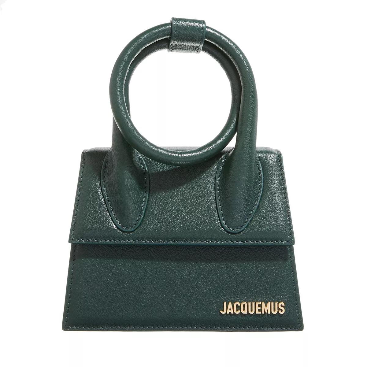 Jacquemus Umhängetasche - Le Chiquito Noeud - Gr. unisize - in Grün - für Damen von Jacquemus