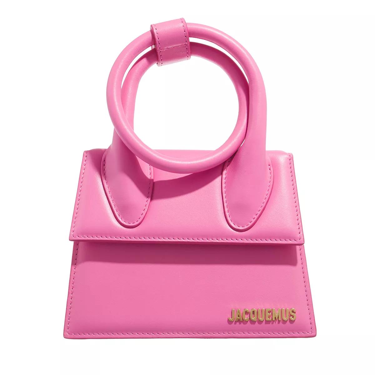 Jacquemus Umhängetasche - Le Chiquito Noeud Shoulder Bag - Gr. unisize - in Rosa - für Damen von Jacquemus