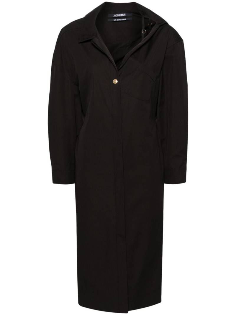 Jacquemus La Robe Chemise shirt dress - Black von Jacquemus