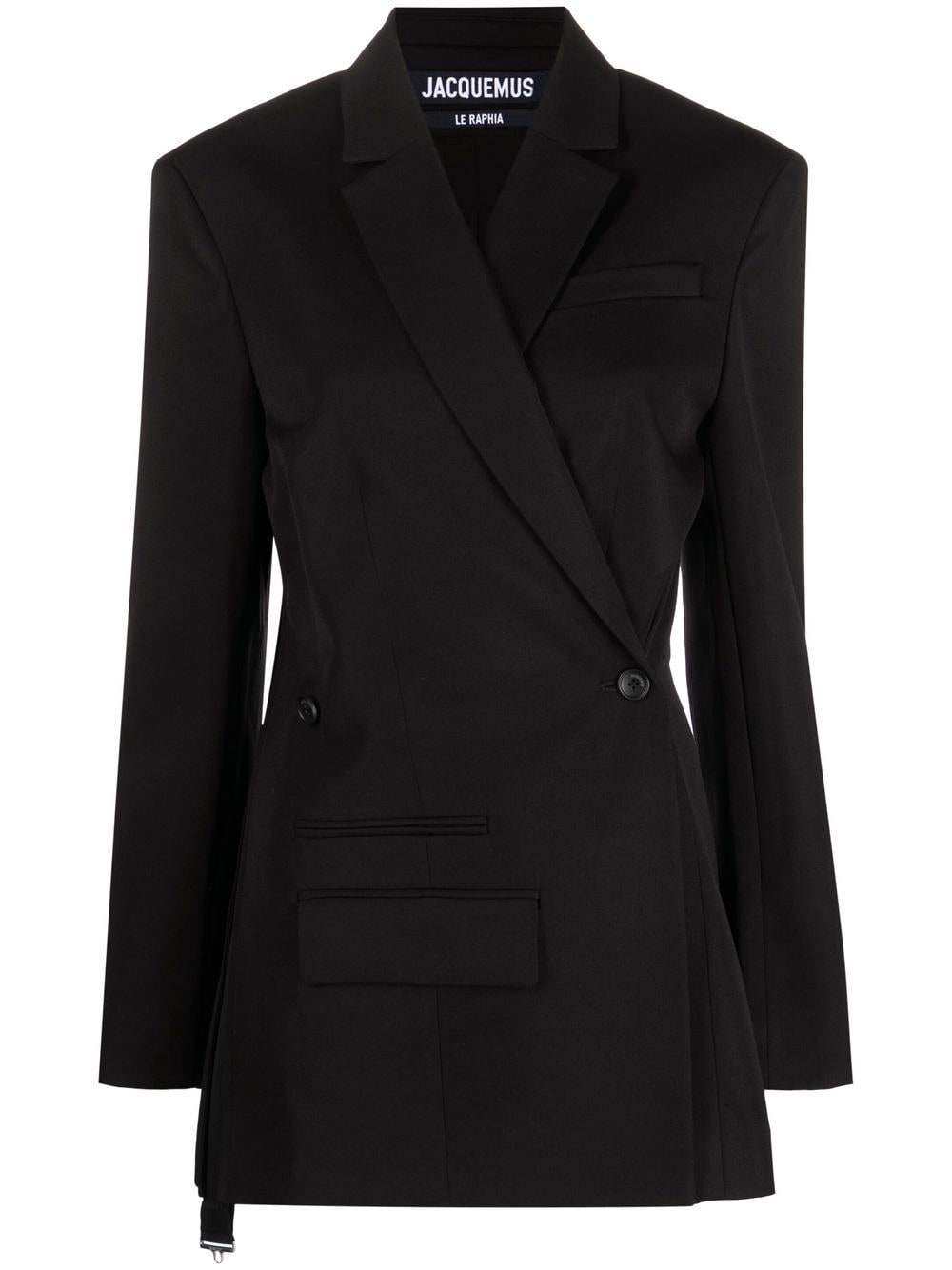 Jacquemus La Veste Tibau double-breasted blazer - Black von Jacquemus