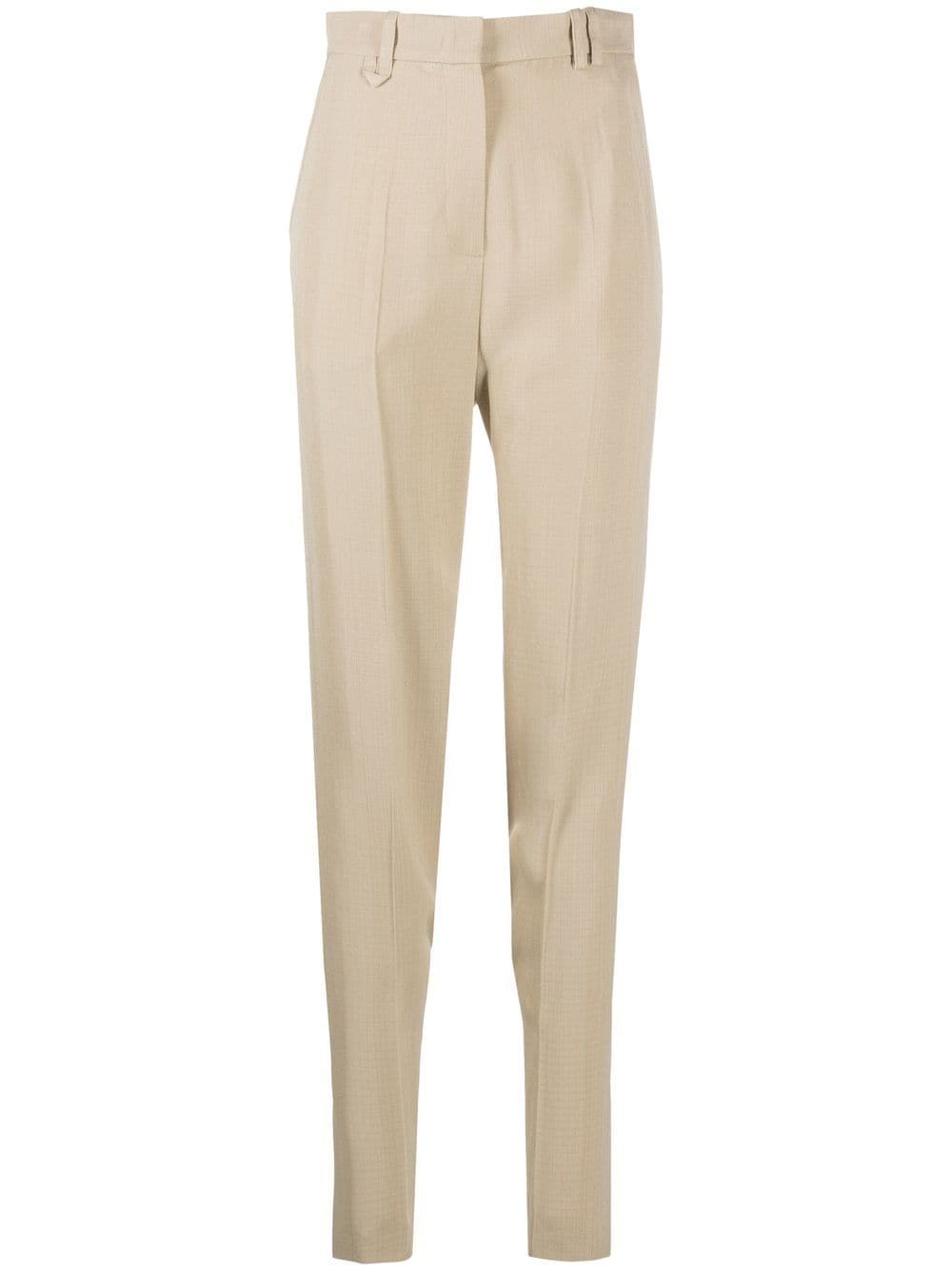 Jacquemus high-waisted tailored trousers - Neutrals von Jacquemus