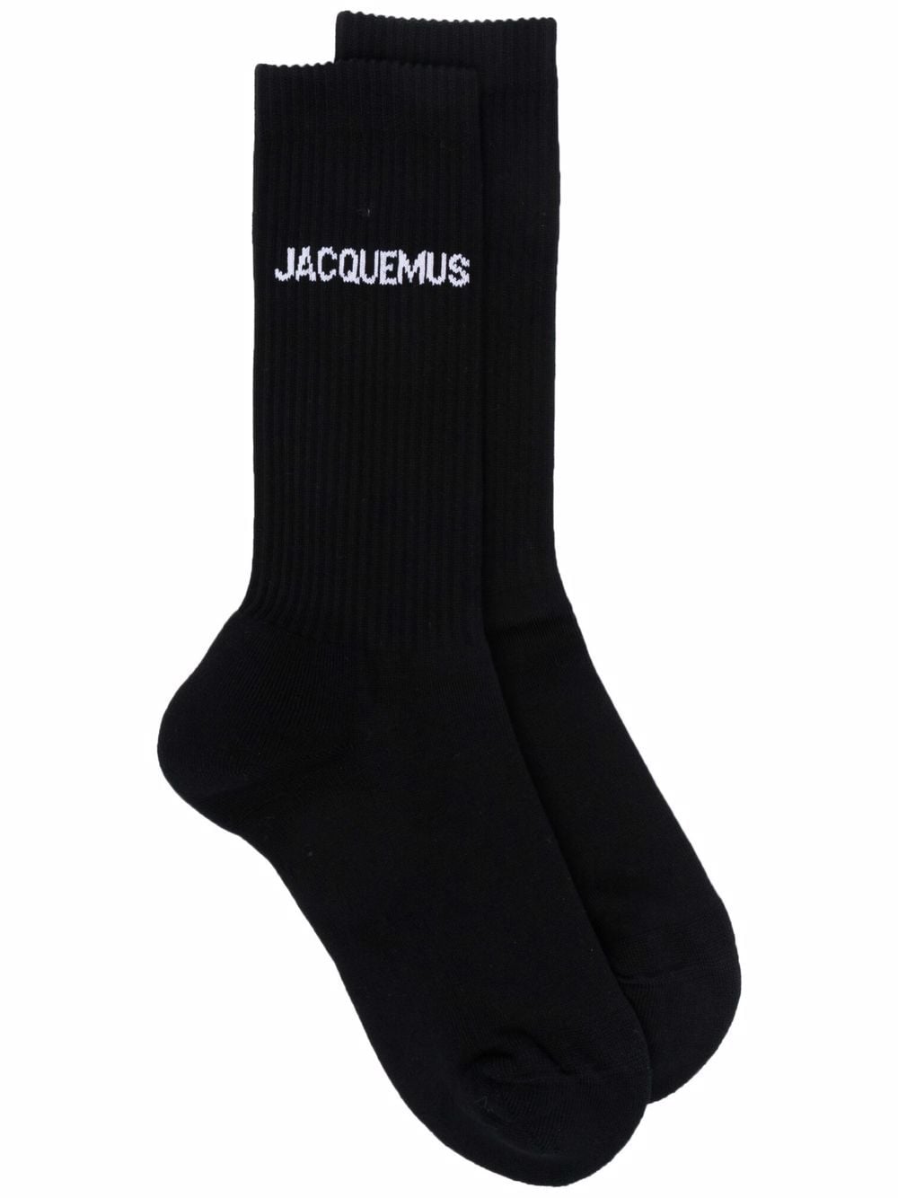 Jacquemus Les Chaussettes Jacquemus logo-intarsia socks - Black von Jacquemus