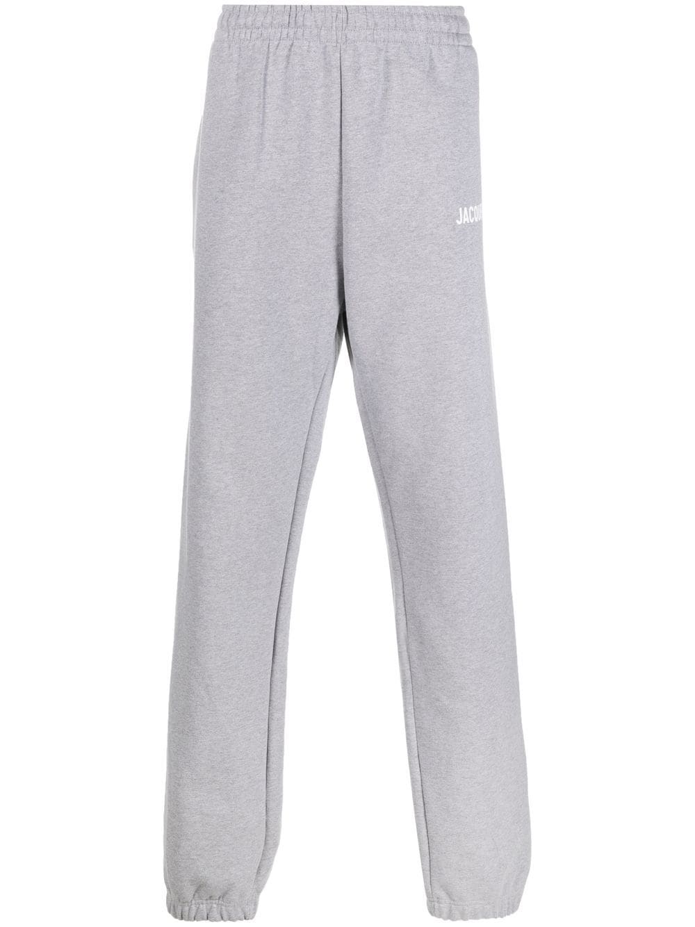 Jacquemus logo-print organic cotton track pants - Grey von Jacquemus