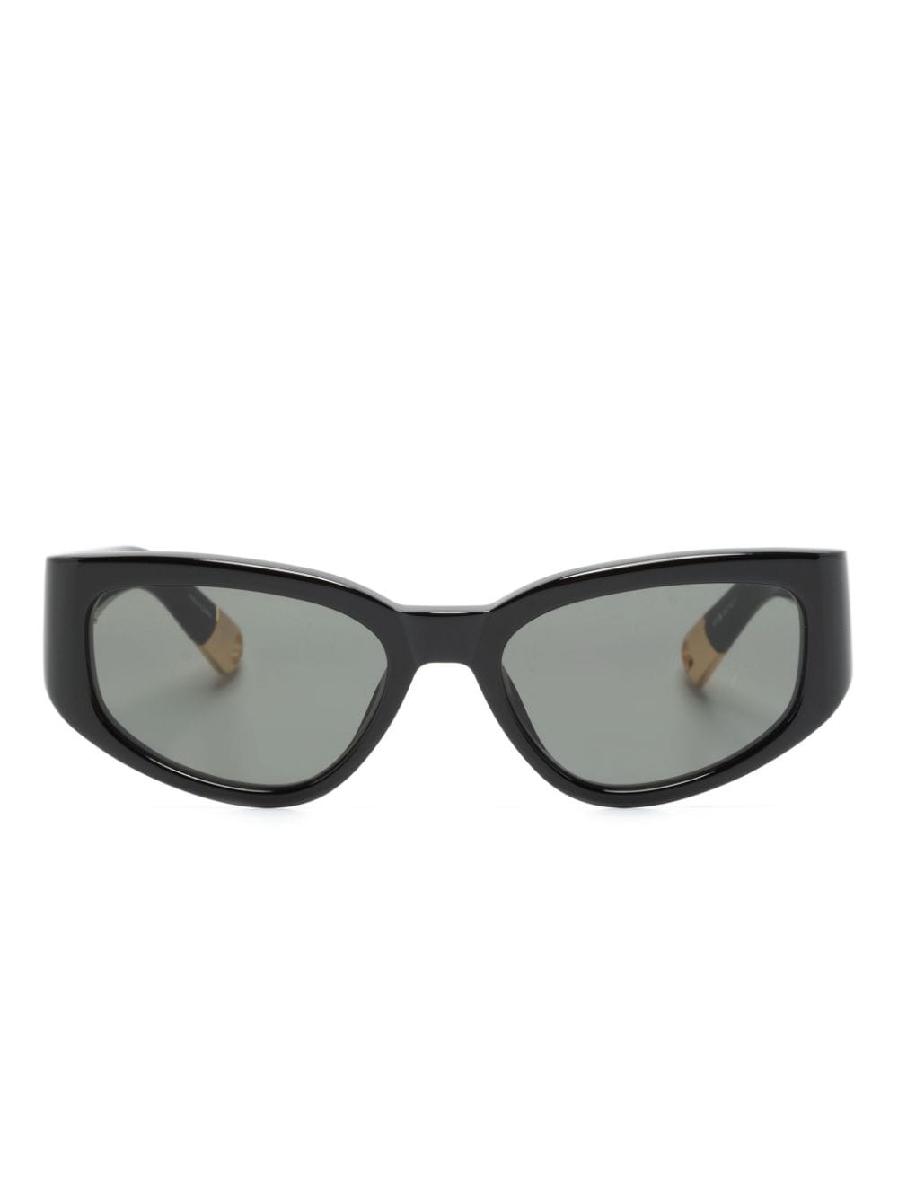 Jacquemus rectangle-frame sunglasses - Black von Jacquemus