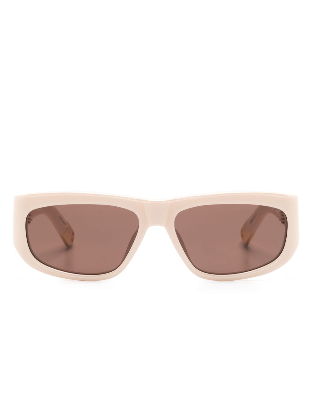 Jacquemus rectangle-frame sunglasses - Pink von Jacquemus