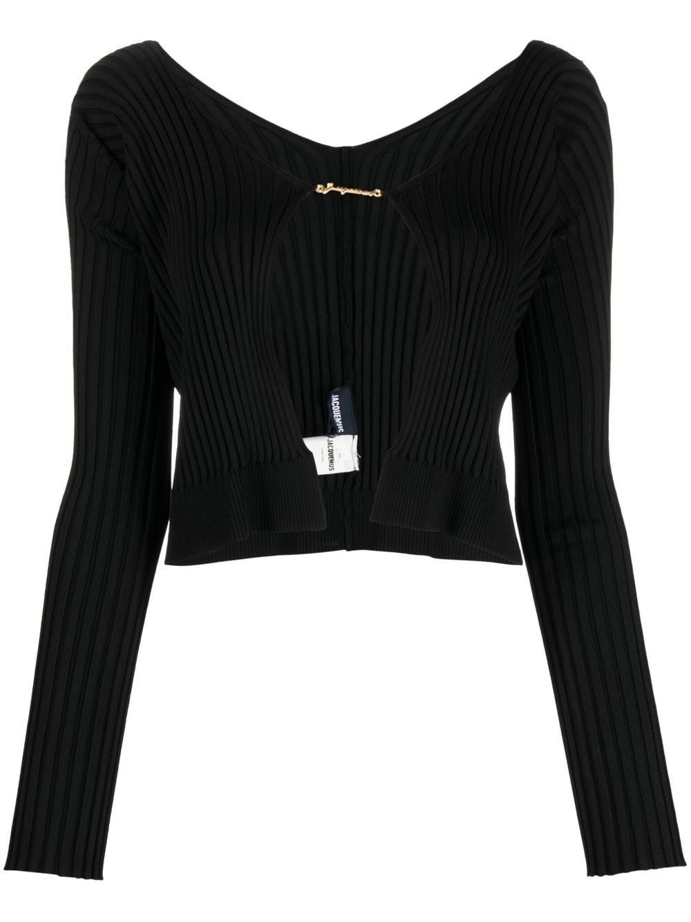 Jacquemus La Maille Pralu Longue cardigan - Black von Jacquemus