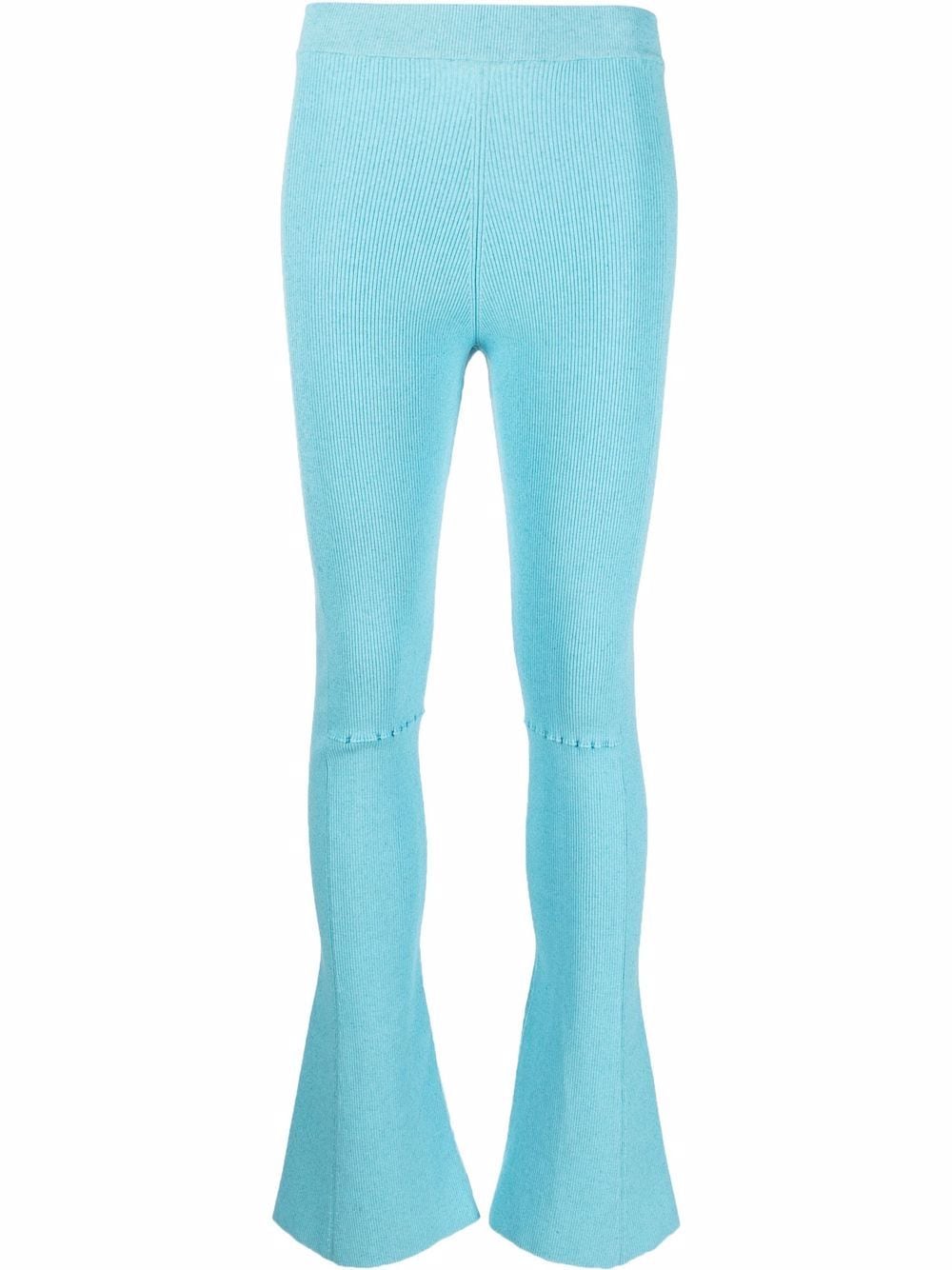 Jacquemus stretch bootcut trousers - Blue von Jacquemus