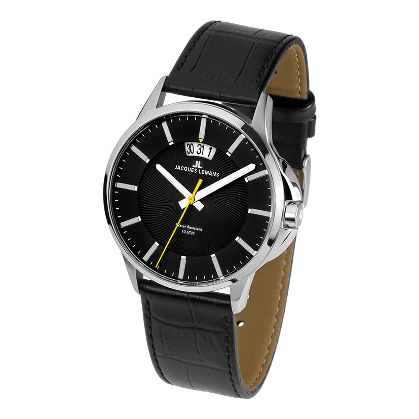 Jacques Lemans Herren Uhr Edelstahl Ø42 mm von Jacques Lemans