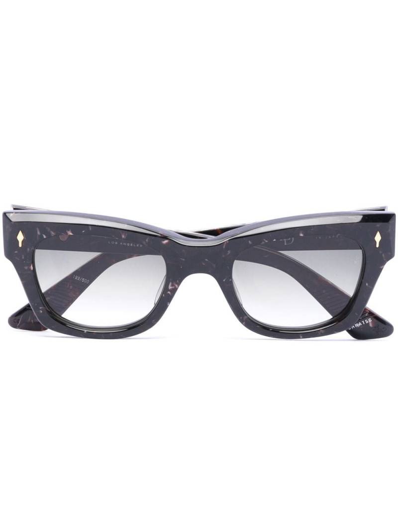 Jacques Marie Mage Enzo square-frame sunglasses - Black von Jacques Marie Mage