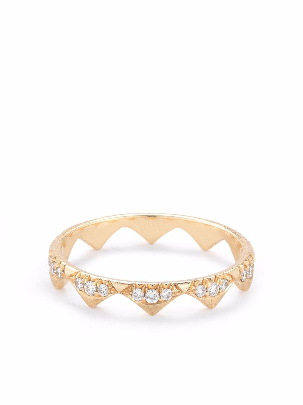 Jade Trau 18kt yellow gold Clara diamond band ring von Jade Trau